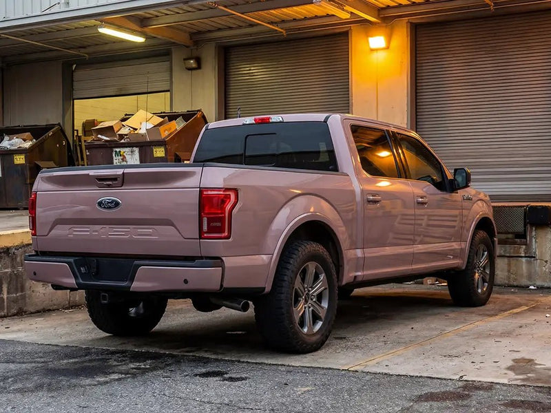 DIY Ford F-150 wrapped in Gloss HX20000 Metallic Cinder Rose automotive vinyl film HX20437B