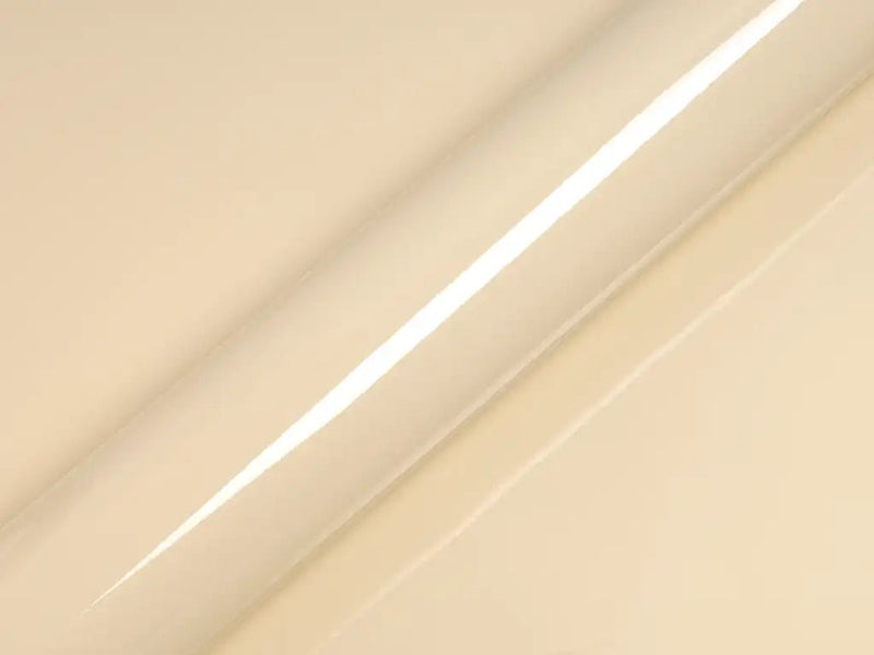 Color swatch of Hexis HX20000 Gloss Ivory Vinyl Wrap HX20468B