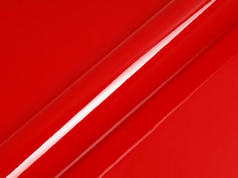 Color swatch of Hexis HX20000 Gloss Red Embers Vinyl Wrap HX20485B