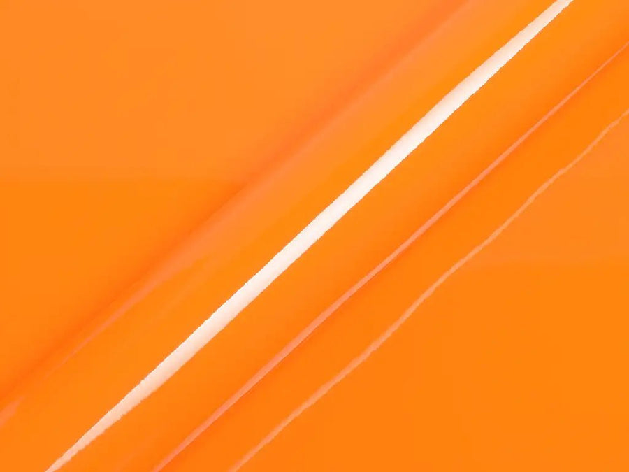 Color swatch of Hexis HX20000 Gloss Urban Orange Vinyl Wrap HX20495B