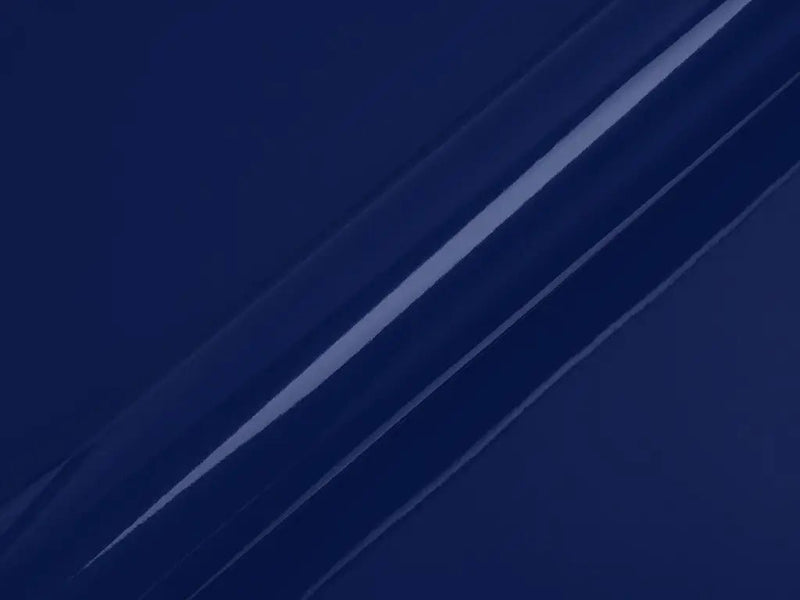 Color swatch of Hexis HX20000 Gloss Abyssal Blue Vinyl Wrap HX20532B