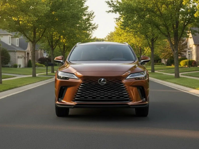 Lexus RX wrapped in Hexis Gloss HX20000 Canyon Bronze Metal vinyl wrap HX20661B