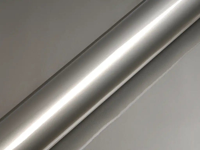 Color swatch of Hexis HX20000 Gloss Metallic Bronze Grey Vinyl Wrap HX20948B