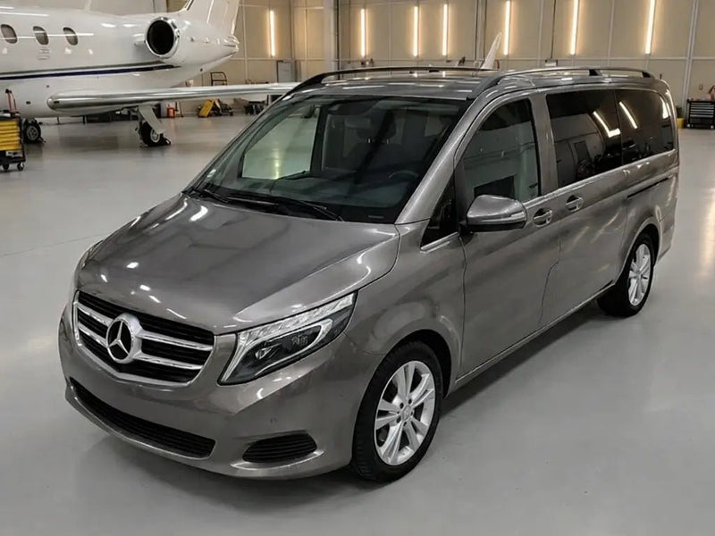 Mercedes-Benz V-Class wrapped in Gloss HX20000 Metallic Bronze Grey car wrap film HX20948B