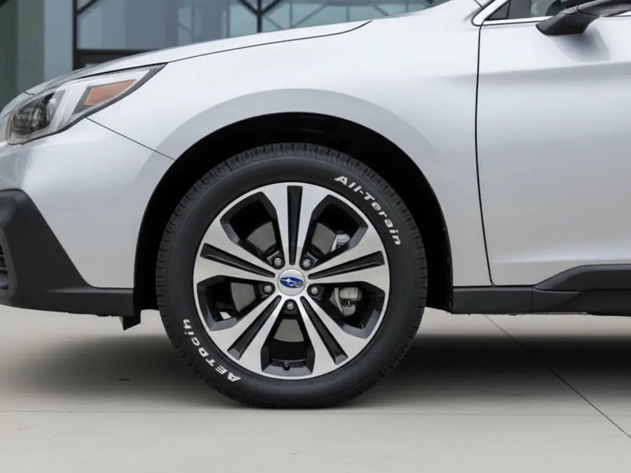 Subaru Outback wrapped in Hexis Gloss HX20000 Metallic Meteorite Grey vinyl wrap HX20990B