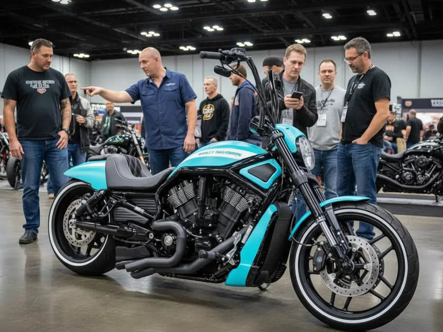 DIY Motorcycle wrapped in Matte HX20000 Turquoise Blue vinyl wrap HX20BTUM