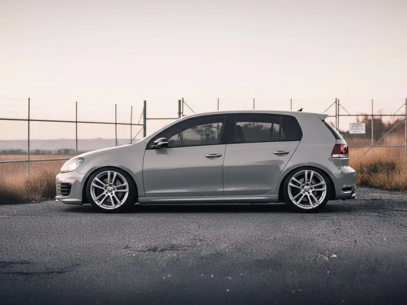 DIY Volkswagen Golf wrapped in Gloss HX20000 Dust Grey vinyl wrap HX20G06B