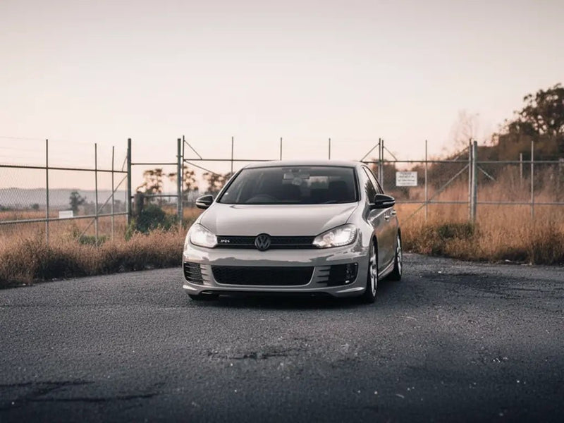 DIY Volkswagen Golf GTI wrapped in Gloss HX20000 Dust Grey wrap film HX20G06B
