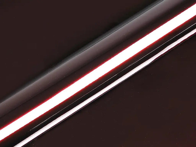 Color swatch of Hexis HX20000 Gloss Vampire Black Vinyl Wrap HX20N03B