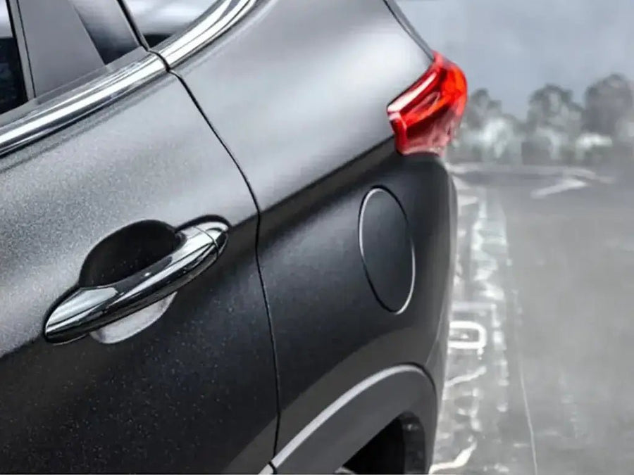 Mazda CX-5 wrapped in Matte HX20000 Glitter Sparkle Black wrap film HX20NEPM