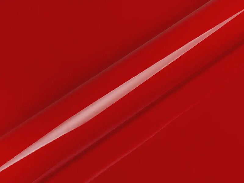 Color swatch of Hexis HX20000 Gloss Race Red Vinyl Wrap HX20R05B