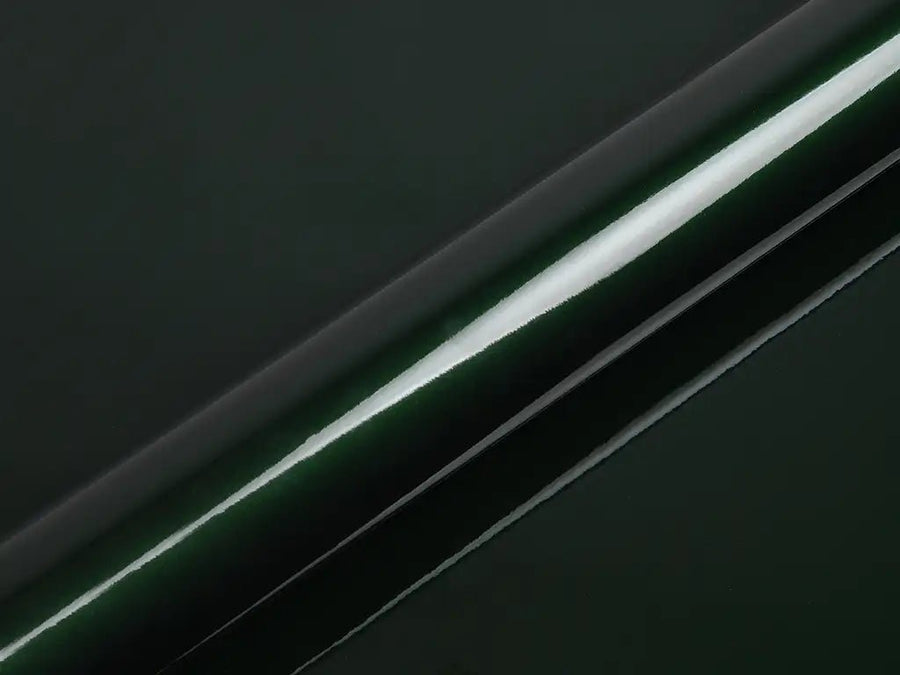Color swatch of Hexis HX20000 Gloss Sherwood Green Vinyl Wrap HX20V14B