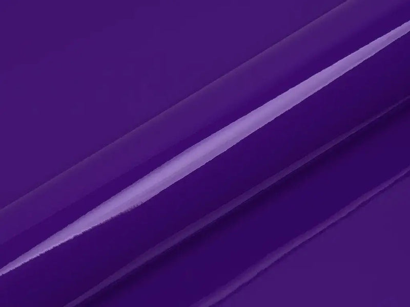 Color swatch of Hexis HX20000 Gloss Damask Violet Vinyl Wrap HX20V18B
