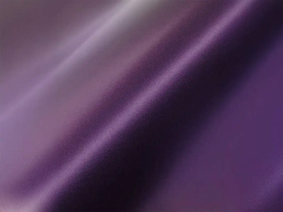 Color swatch of Hexis HX20000 Satin Deep Purple Wet Vinyl Wrap HX20V43W
