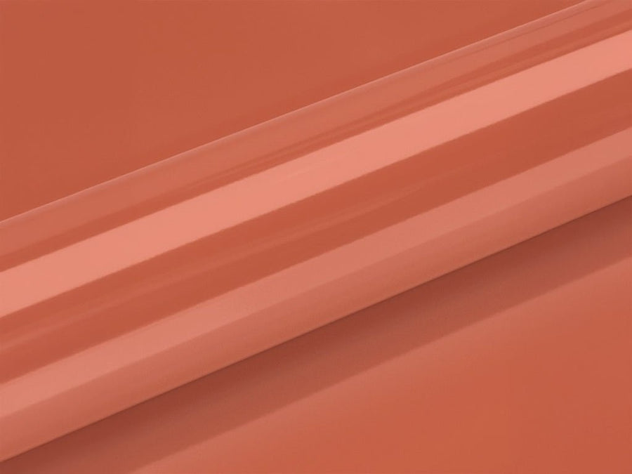 Color swatch of Hexis HXONE Super Gloss Phoenix Ocher Vinyl Wrap HXONE301