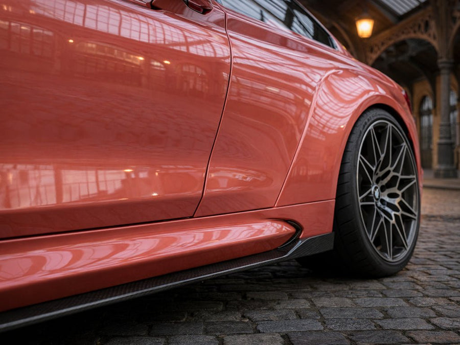 BMW M3 wrapped in SuperGloss HXONE™ Phoenix Ocher wrap film HXONE301