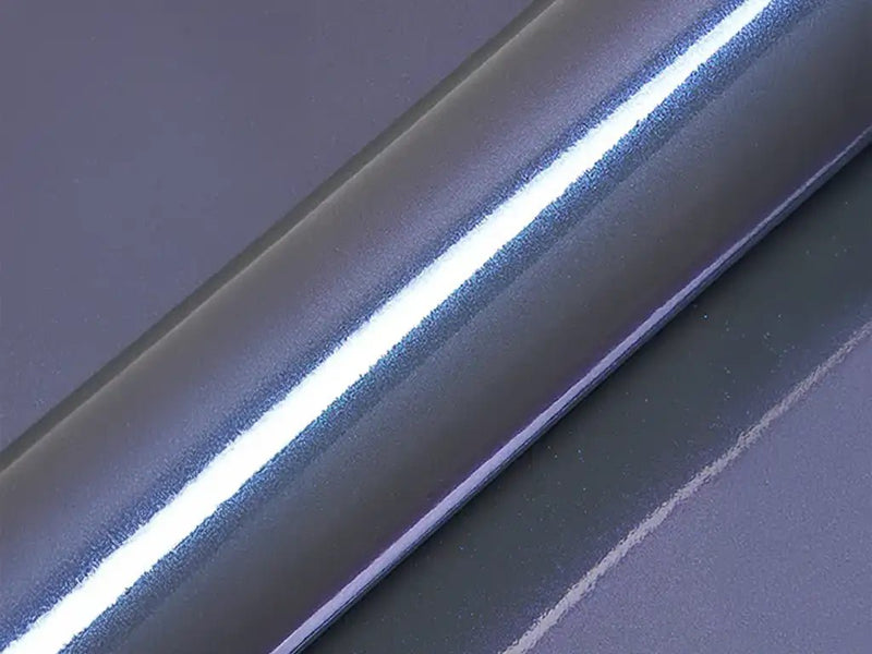Color swatch of Hexis HX30000 Gloss Chameleon Gray Vinyl Wrap HX30G446B