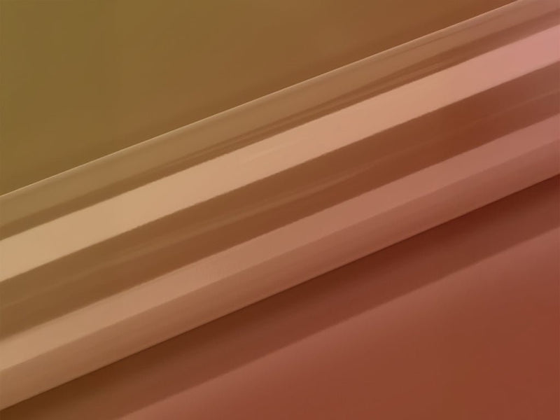 Color swatch of Hexis HX30000 Gloss Iridescent Boreal Forest Vinyl Wrap HX30IFBB