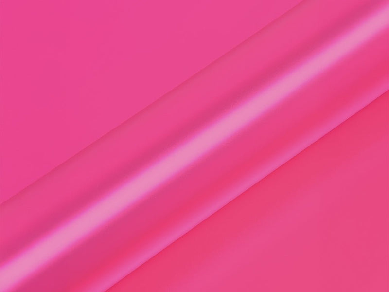 Color swatch of Hexis HX30000 Super Chrome Satin Pink Vinyl Wrap HX30SCH10S