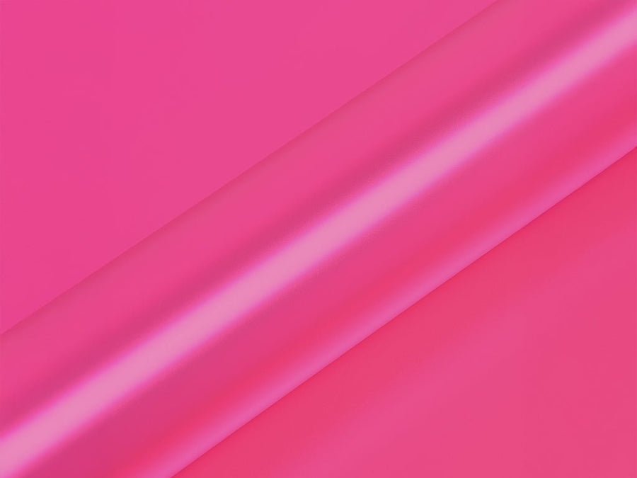 Color swatch of Hexis HX30000 Super Chrome Satin Pink Vinyl Wrap HX30SCH10S