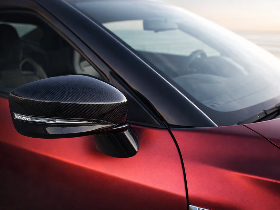 DIY Tesla X wrapped in Satin HX30000 Super Chrome Fever Red automotive vinyl film