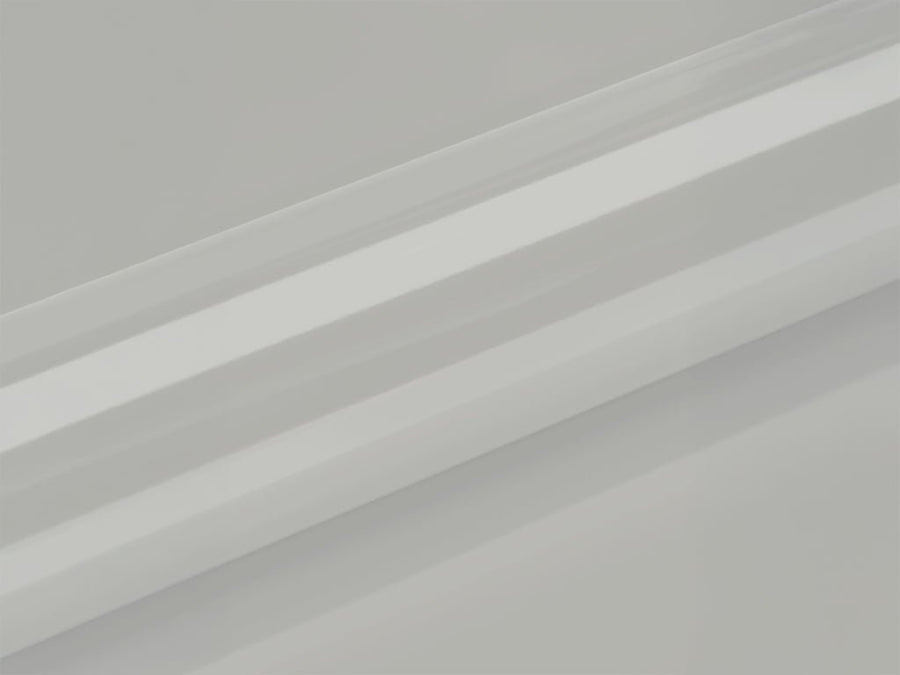 Color swatch of Hexis HXONE Super Gloss Alpine Gray Vinyl Wrap HXONE802