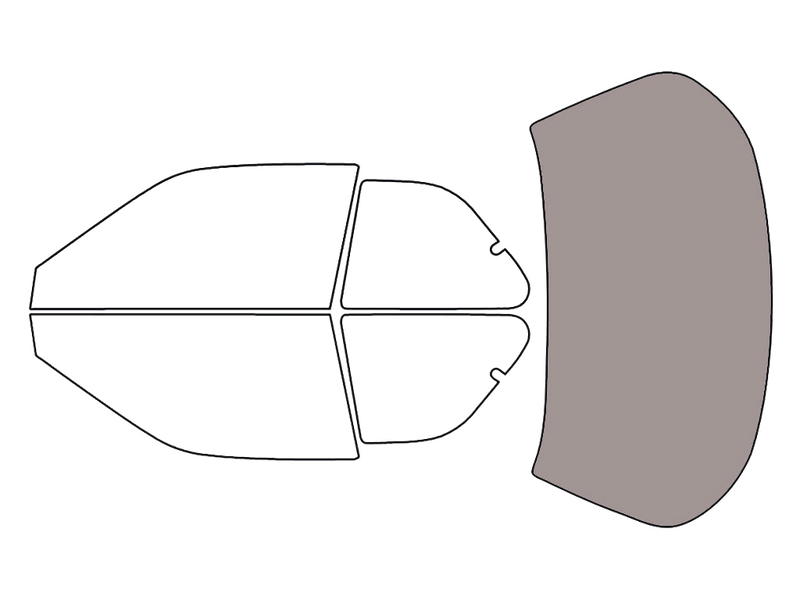Rear Windshield - 50%