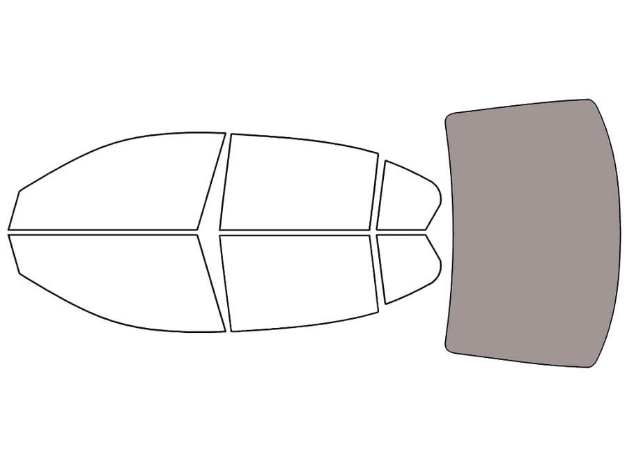 Rear Windshield - 50%