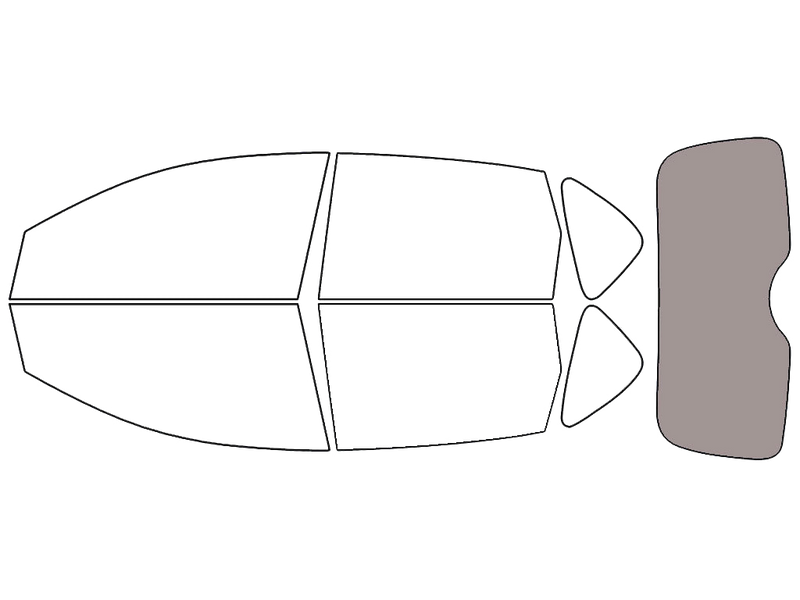 Rear Windshield - 50%