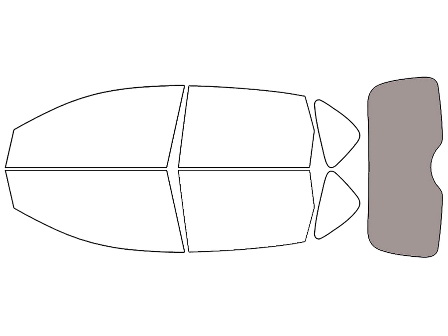 Rear Windshield - 50%