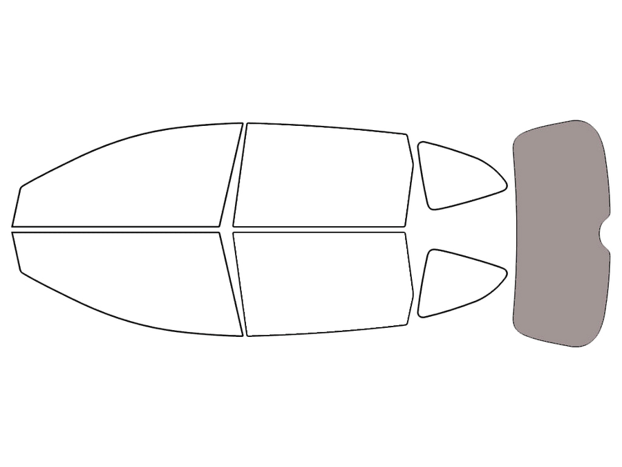Rear Windshield - 50%