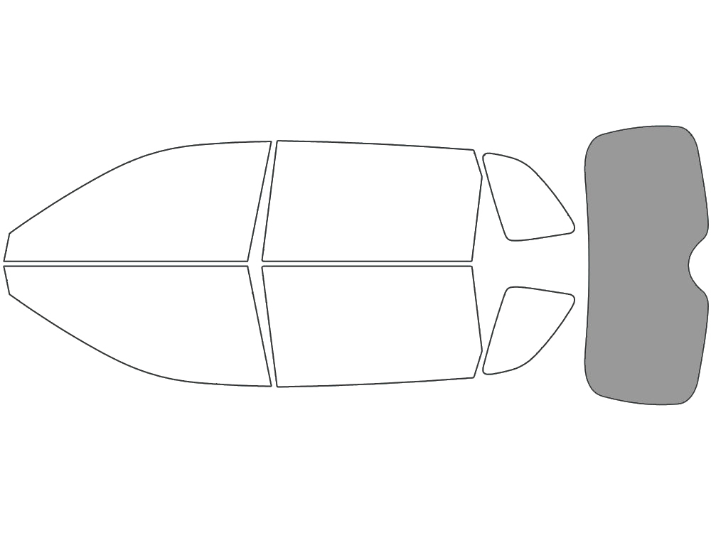 Rear Windshield - 50%