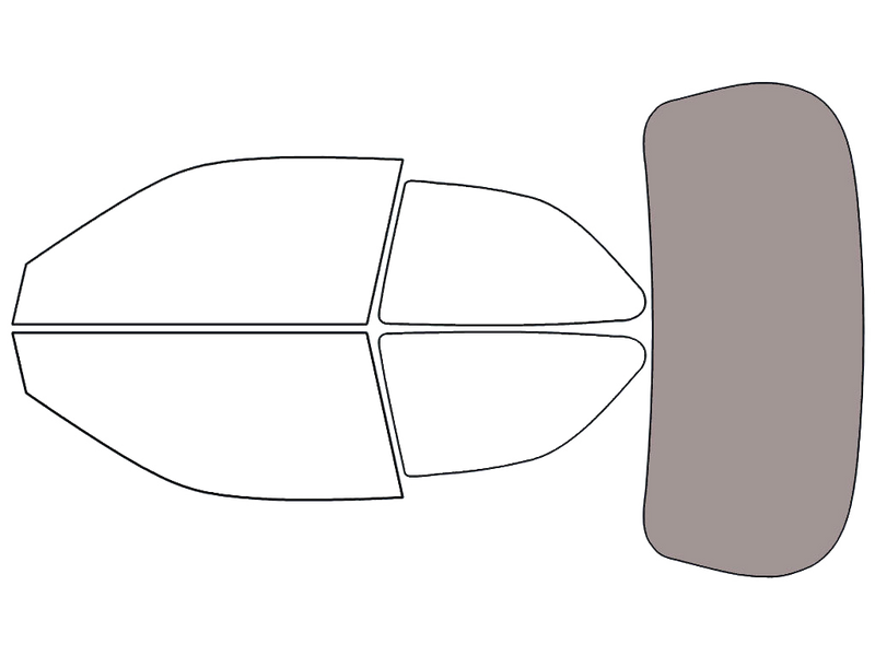 Rear Windshield - 50%