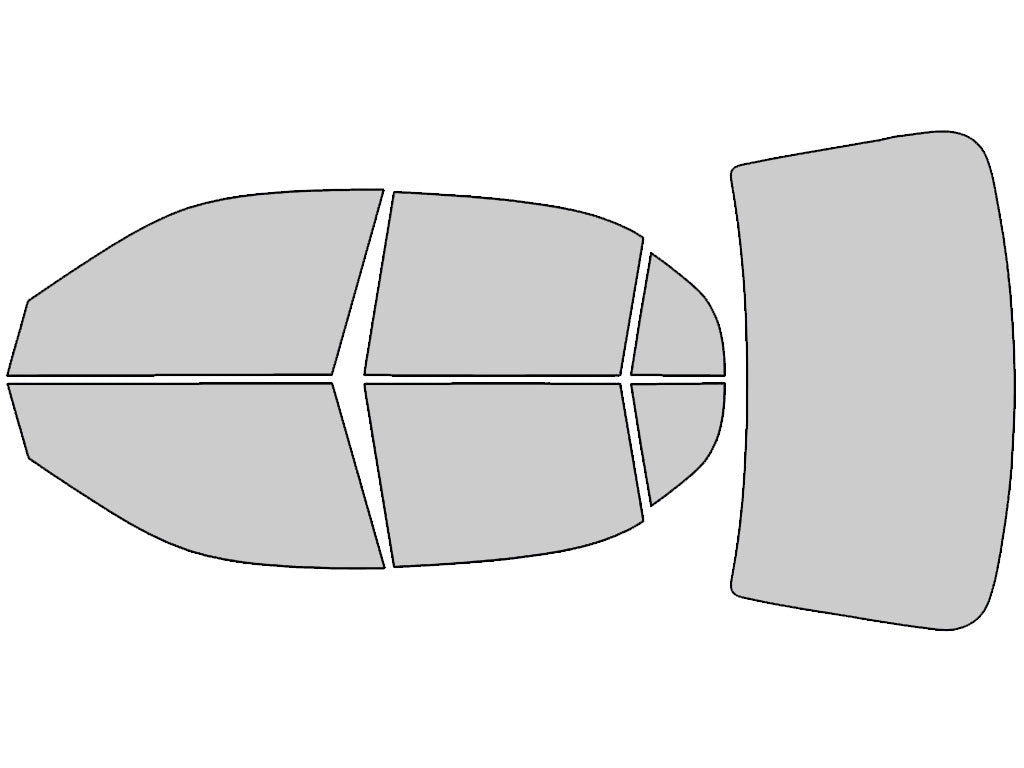 Honda Civic 2001-2005 Sedan Window Tint