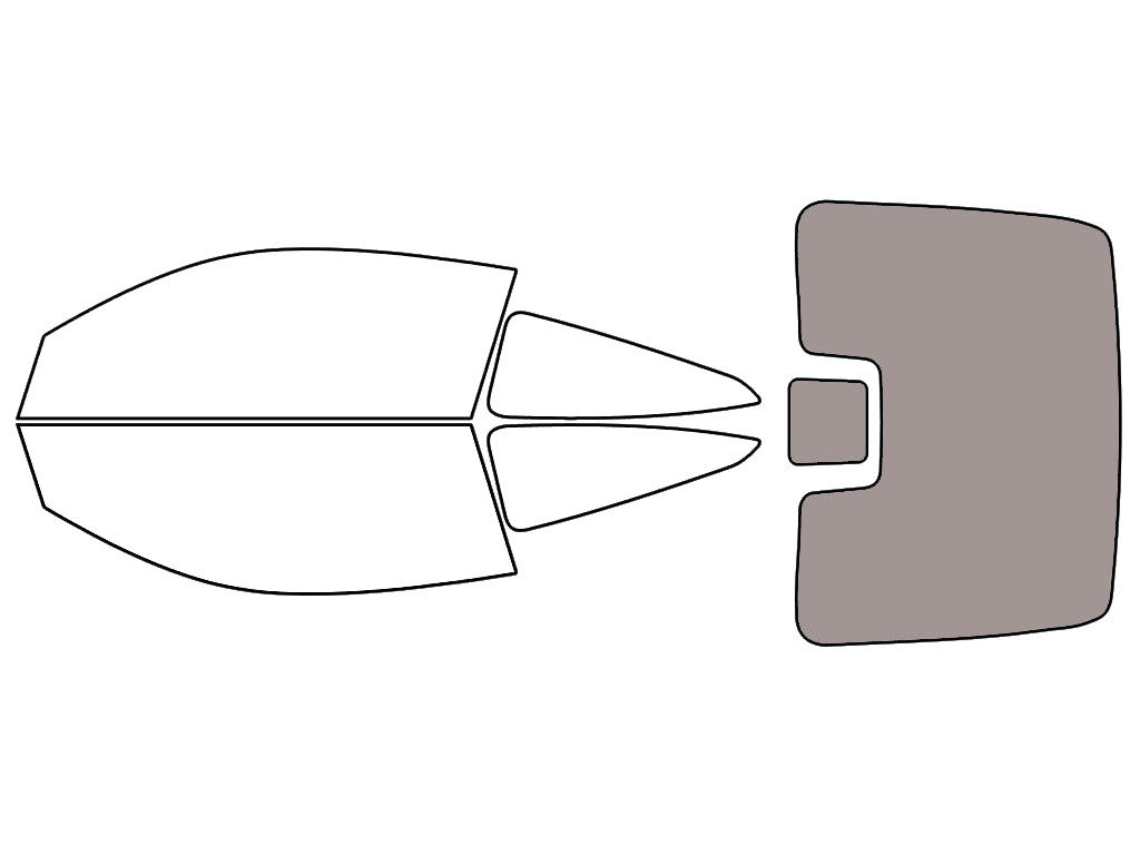 Rear Windshield - 50%