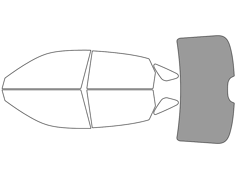 Rear Windshield - 50%