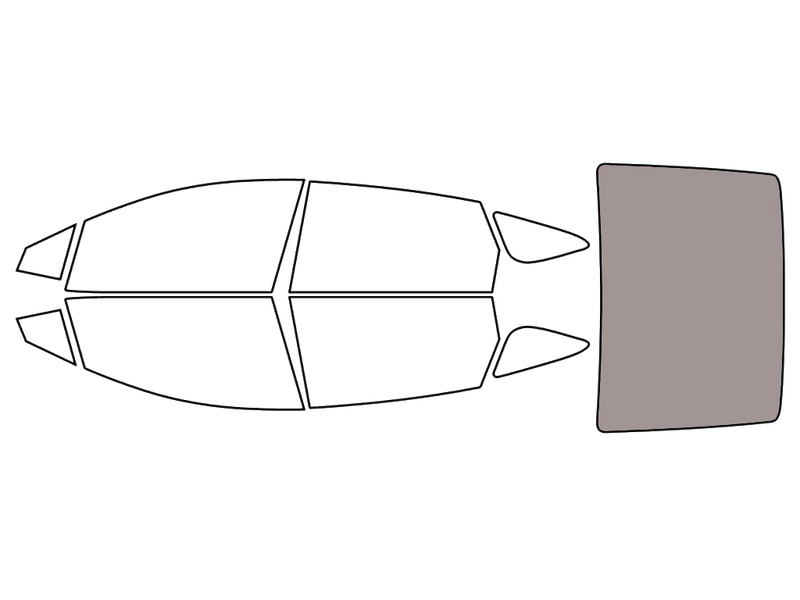 Rear Windshield - 50%