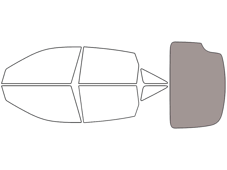 Rear Windshield - 50%