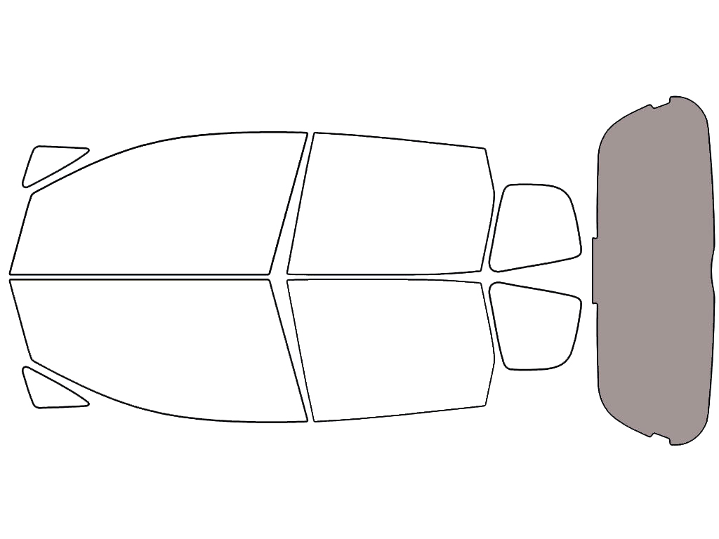 Rear Windshield - 50%