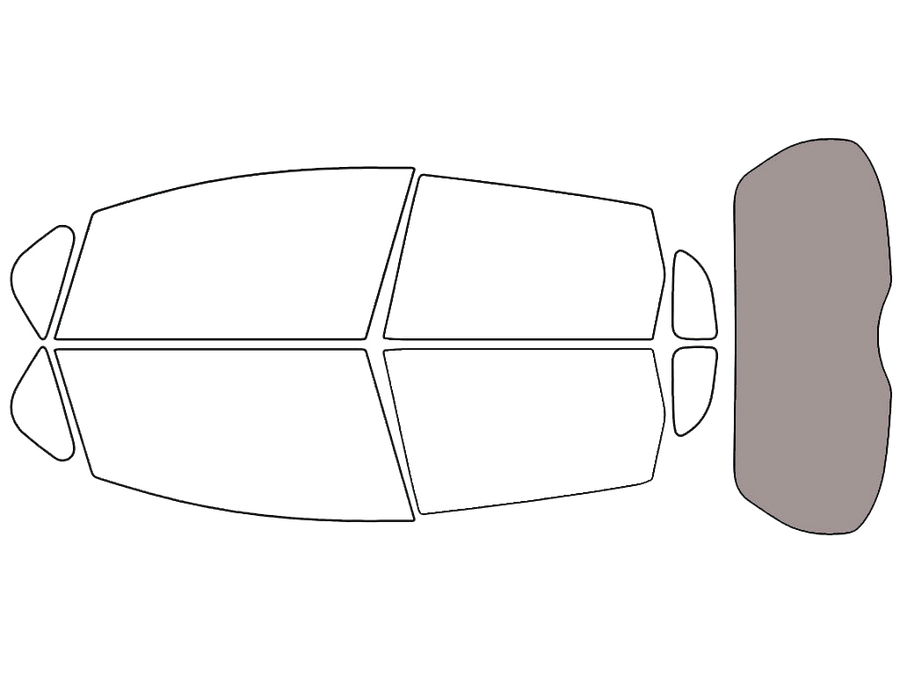 Rear Windshield - 50%