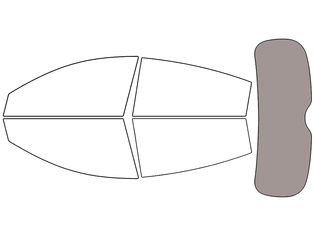 Rear Windshield - 50%