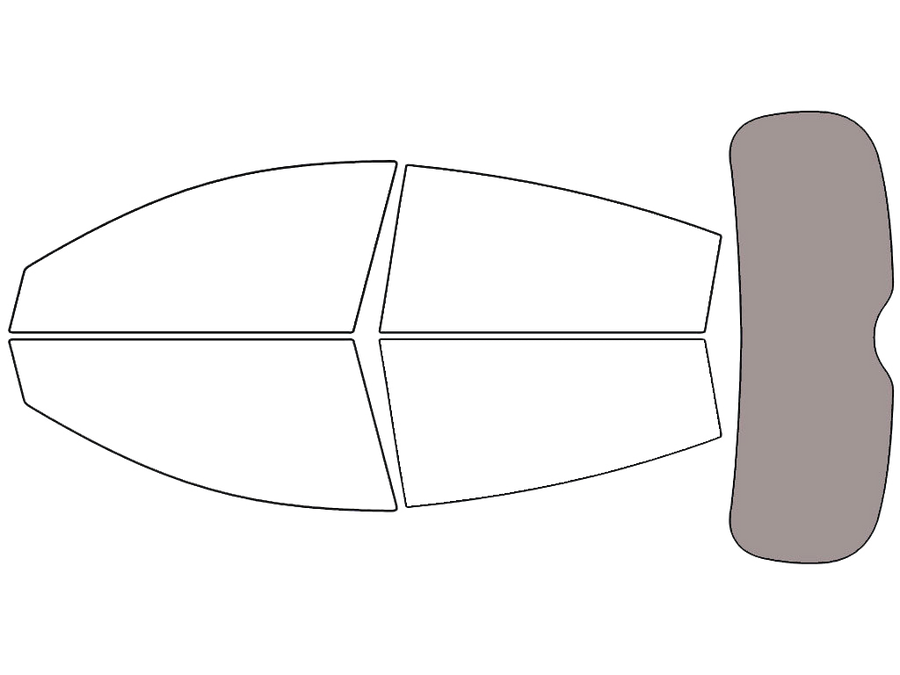 Rear Windshield - 50%