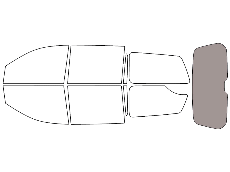 Rear Windshield - 50%