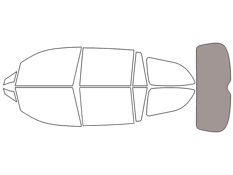 Rear Windshield - 50%