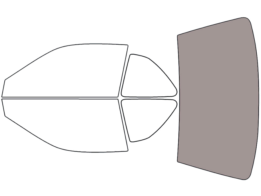 Rear Windshield - 50%