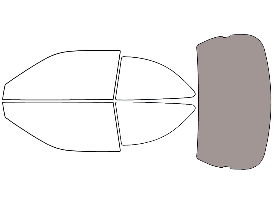 Rear Windshield - 50%