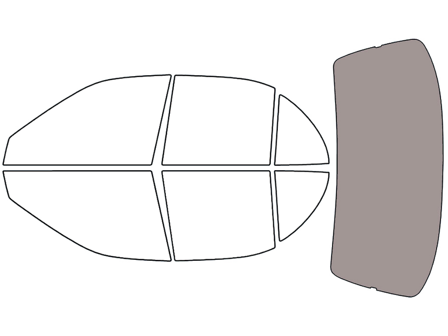Rear Windshield - 50%