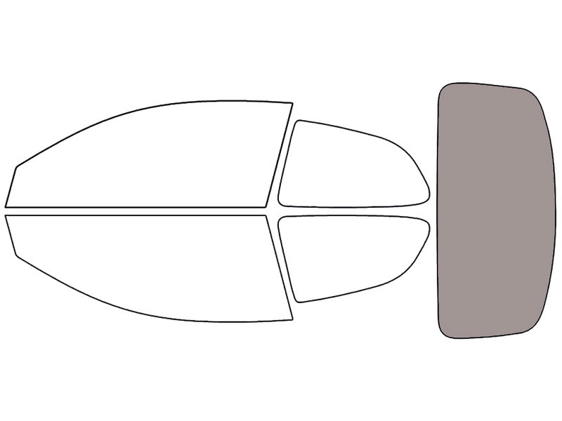 Rear Windshield - 50%
