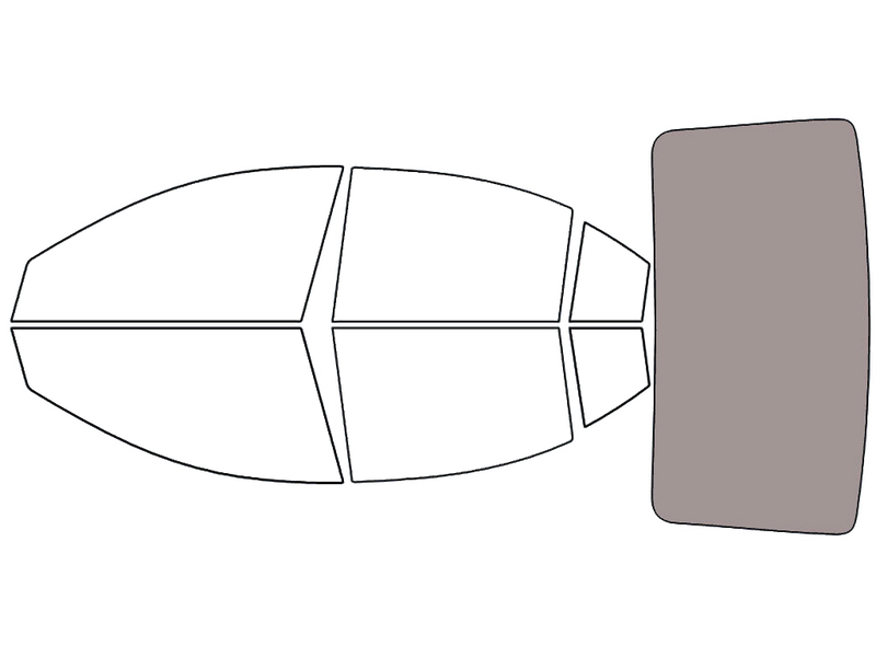 Rear Windshield - 50%