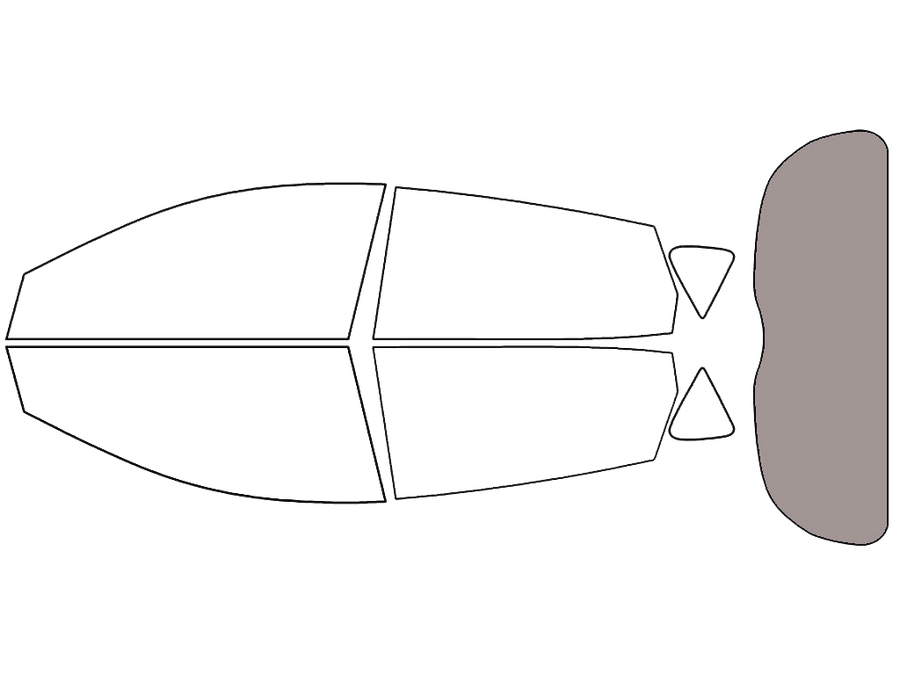 Rear Windshield - 50%
